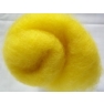 Felting wool 15g light yellow