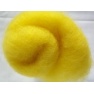 Felting wool 15g light yellow