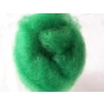 Felting wool 15g green