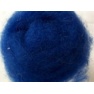 Felting wool 15g vivid blue