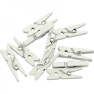 Mini Clothes peg 25x3mm 36pcs/ white