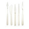 Plastic painting knives, 5pcs