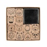 Stamp set/ Animal Faces