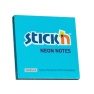 Sticky Notes 76x76mm neon blue