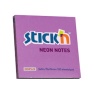 Sticky note 76x76mm neon violet